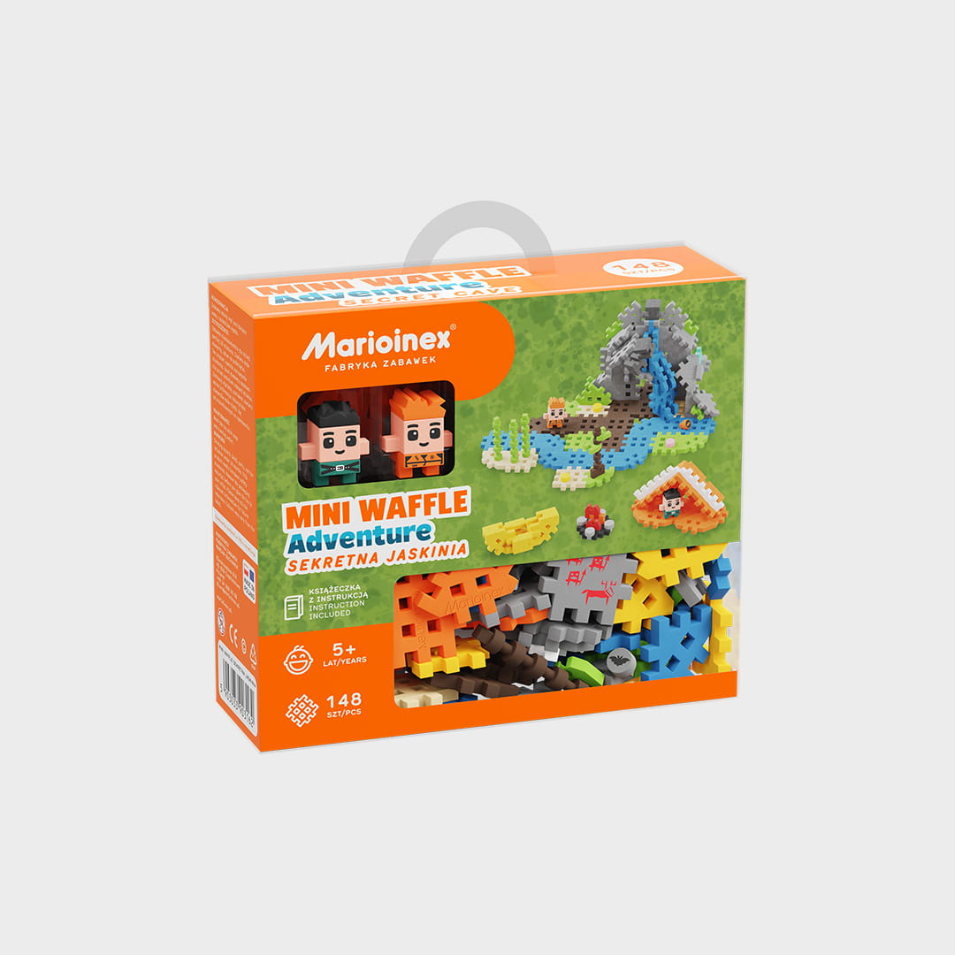 Mini Waffle Adventure: Sekretna Jaskinia