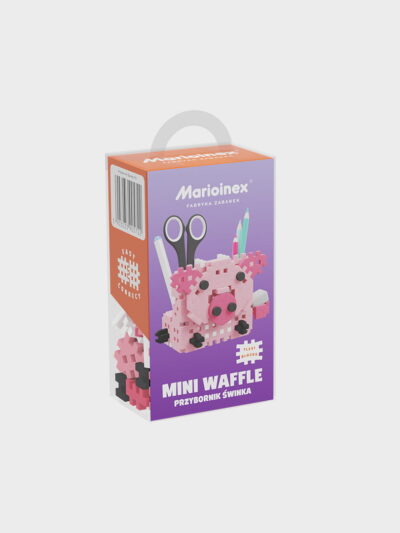 Mini Waffle Przybornik: Świnka