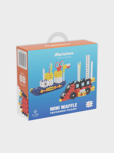 Mini Waffle Przyborniki: Pojazdy