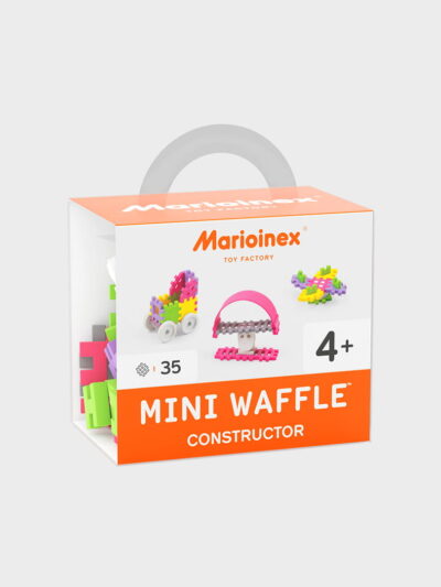 Mini Waffle Konstruktor 35 różowy