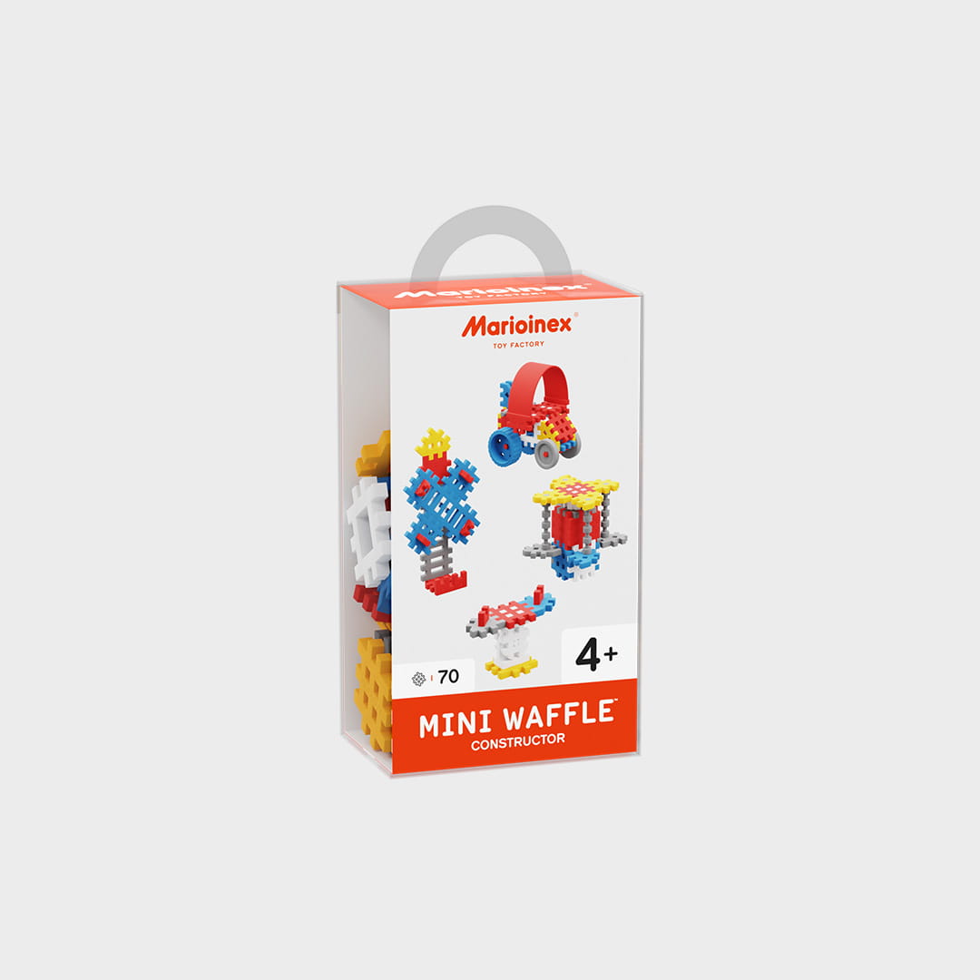 Mini Waffle Konstruktor 70 niebieski