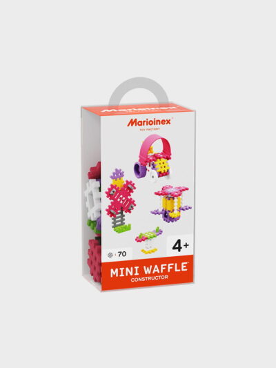 Mini Waffle Konstruktor 70 różowy