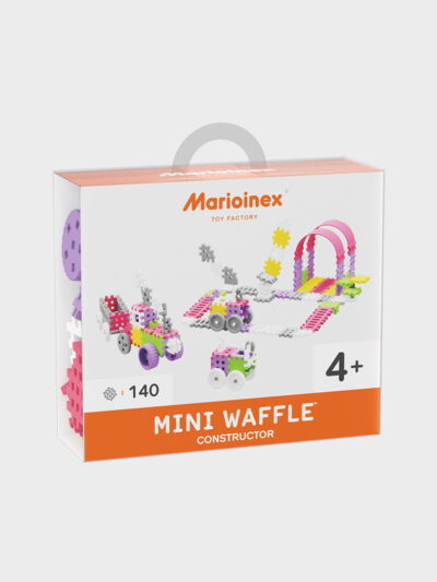 Mini Waffle Konstruktor 140 różowy