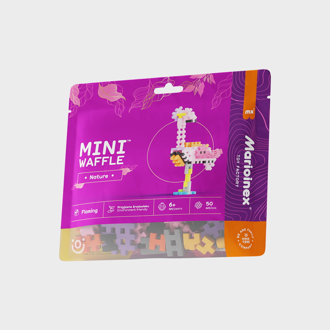 Mini Waffle Nature: Flaming