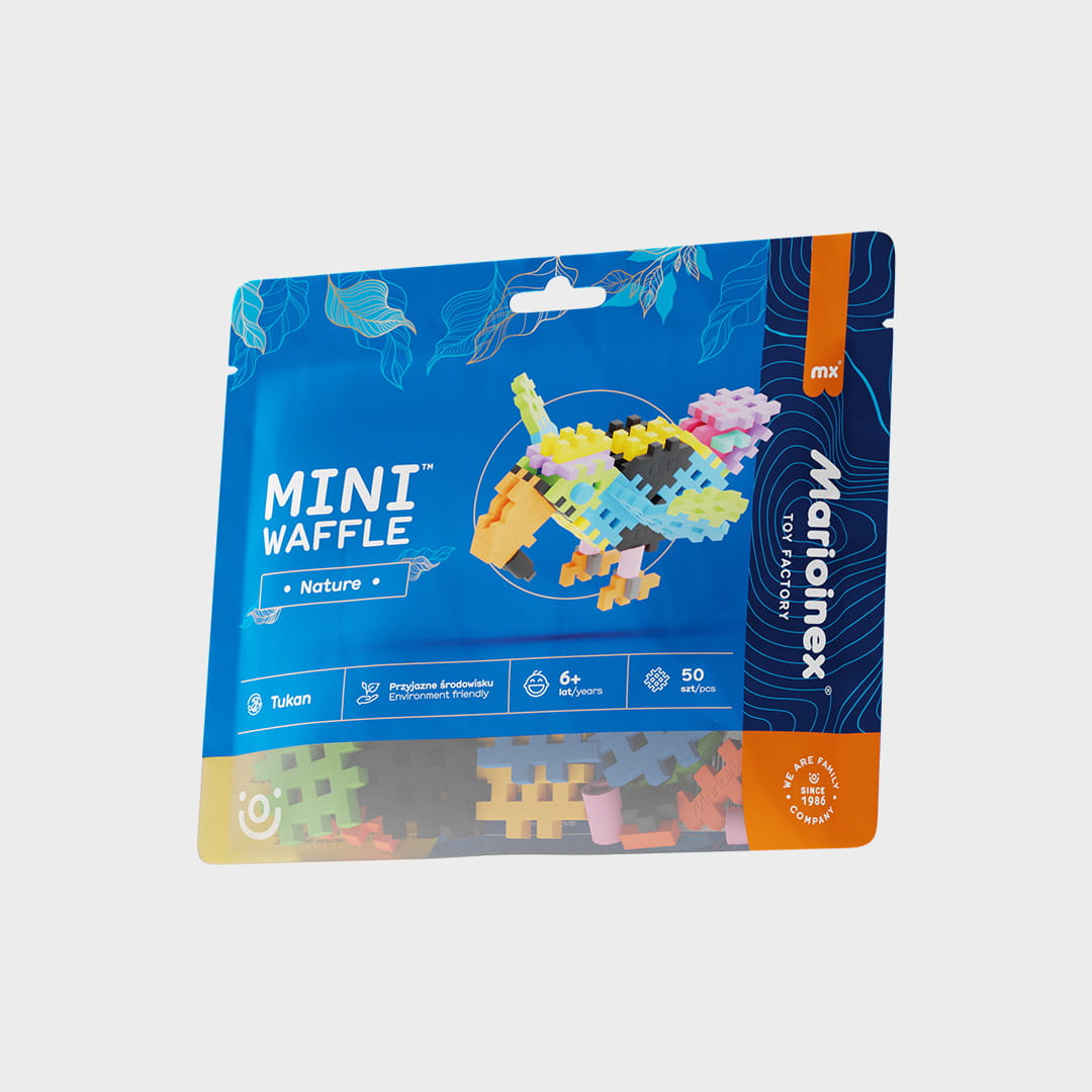 Mini Waffle Nature: Tukan