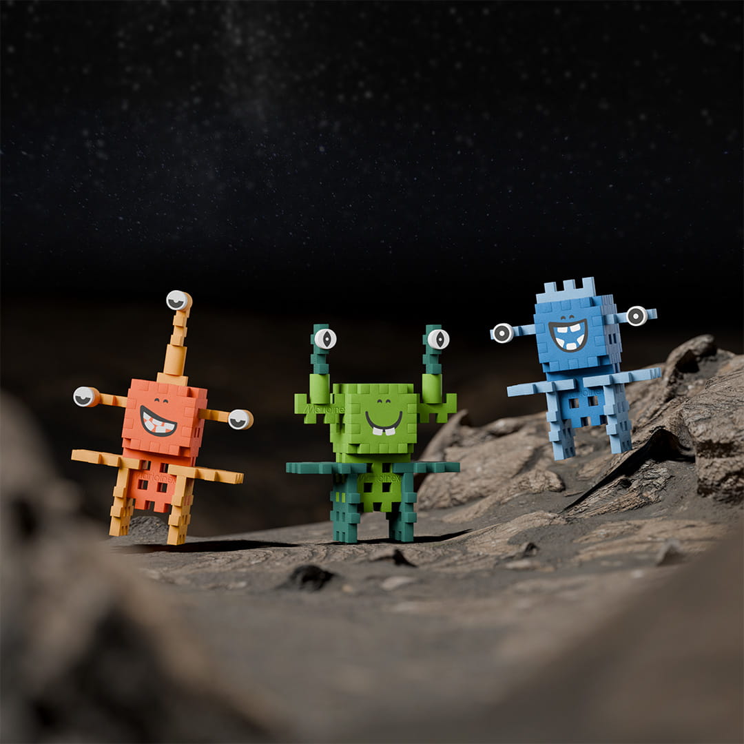 Mini Waffle - Crazy Monsters - Space Jinks - obrazek 3