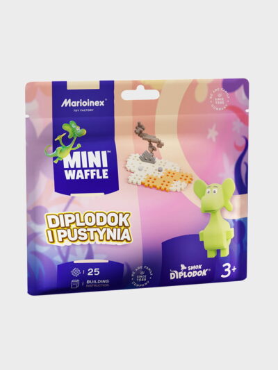 MINI WAFFLE - DIPLODOK - DIPLODOK I PUSTYNIA SASZETKA 25 EL.