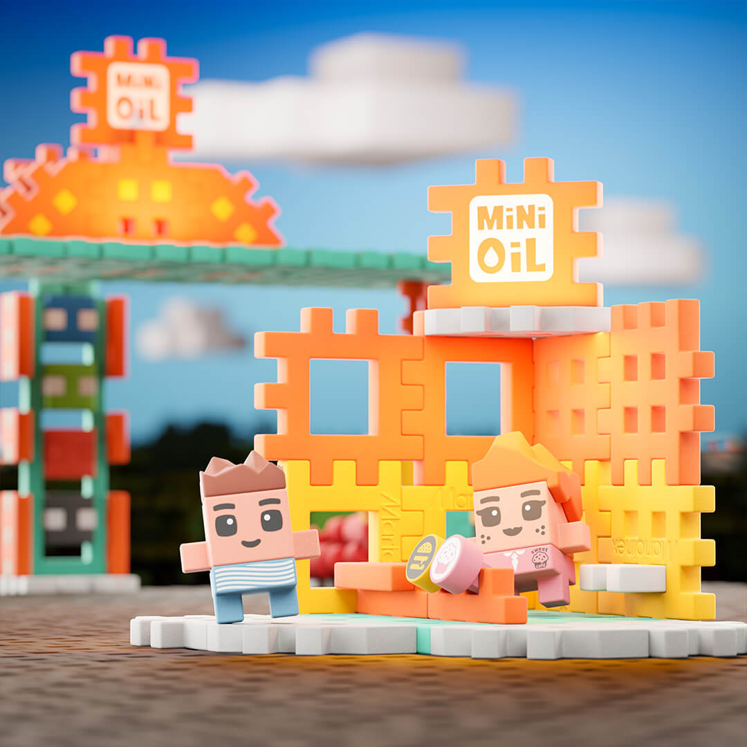 Mini Waffle City: Stacja Paliw - obrazek 8