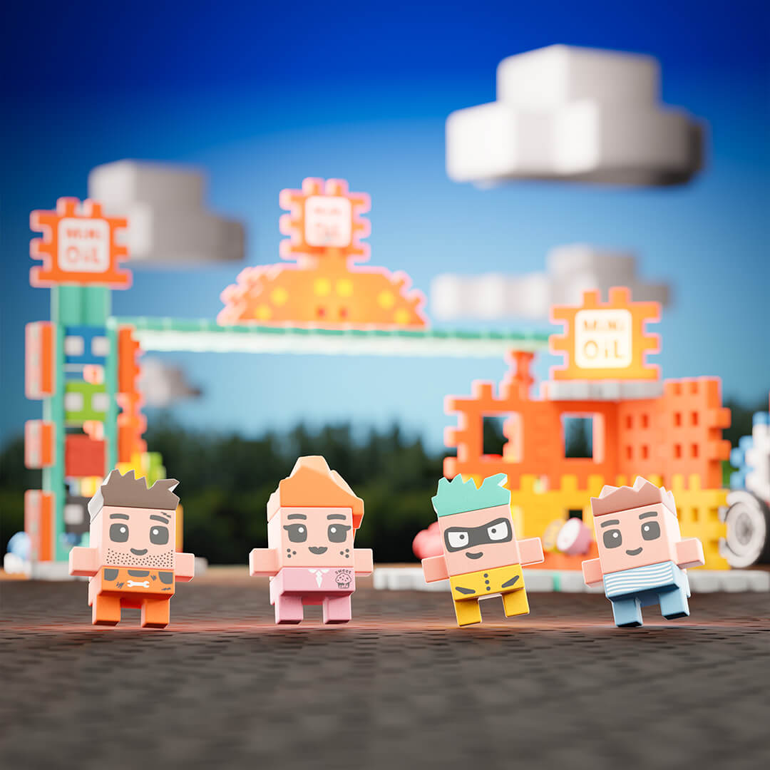 Mini Waffle City: Stacja Paliw - obrazek 9