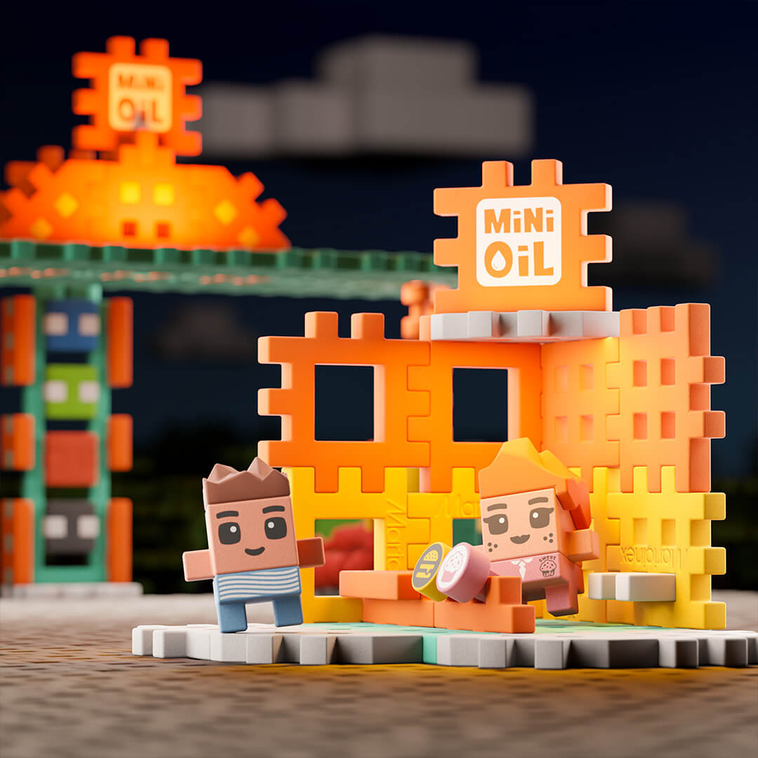 Mini Waffle City: Stacja Paliw - obrazek 12
