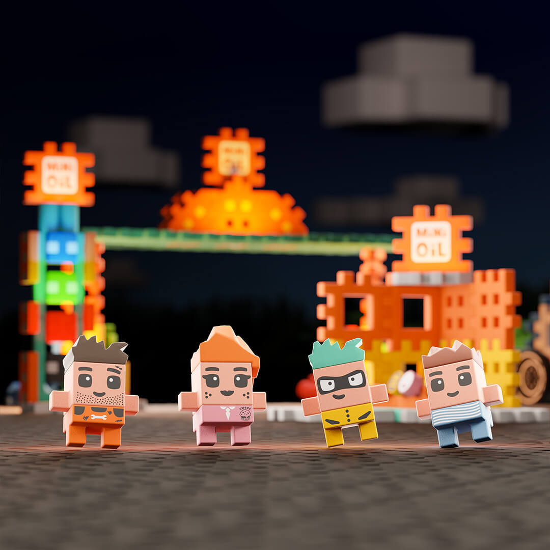 Mini Waffle City: Stacja Paliw - obrazek 13