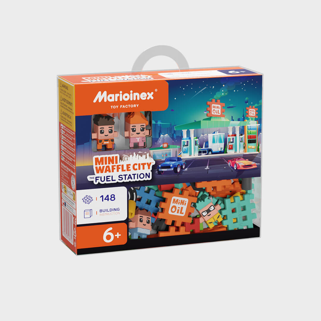 Mini Waffle City: Stacja Paliw