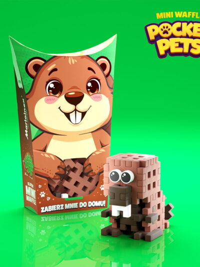 Mini Waffle - Pocket Pets - Bóbr