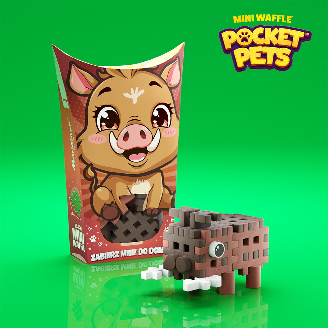 Mini Waffle - Pocket Pets - Dzik