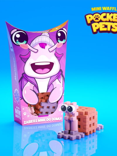 Mini Waffle - Pocket Pets - Ślimak