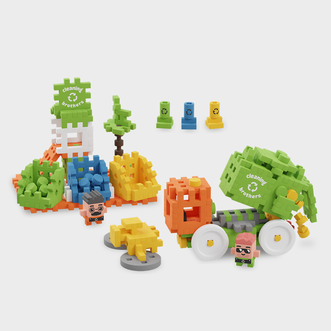 Mini Waffle City: Śmieciarka - obrazek 2