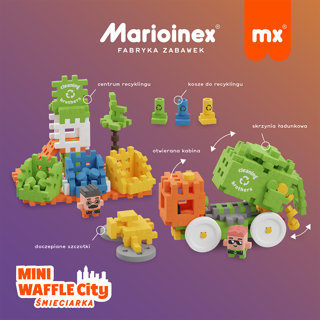 Mini Waffle City: Śmieciarka - obrazek 3