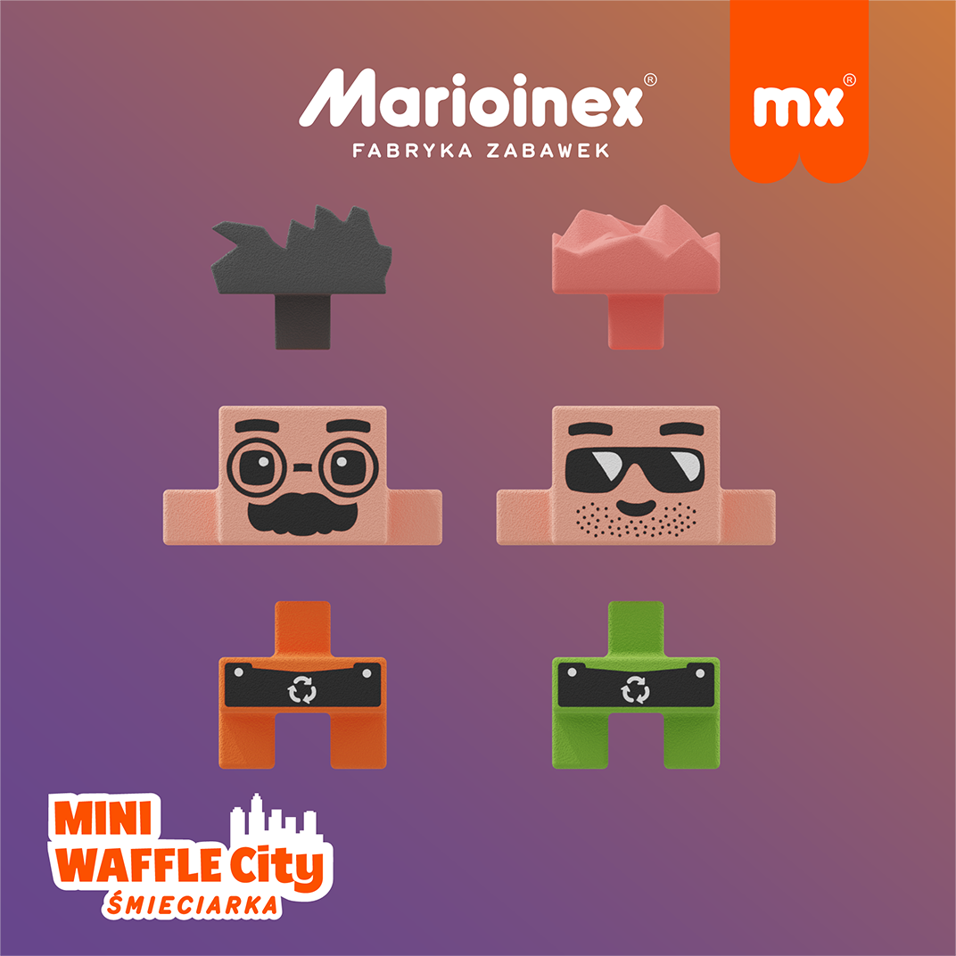 Mini Waffle City: Śmieciarka - obrazek 5