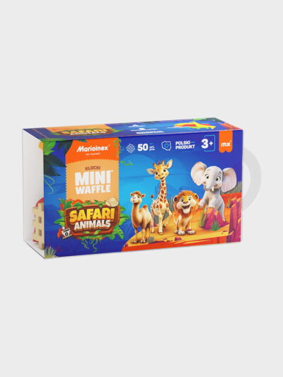 Mini Waffle - Animals SAFARI 50 el.
