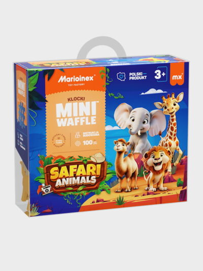 Mini Waffle - Animals SAFARI 100 el.