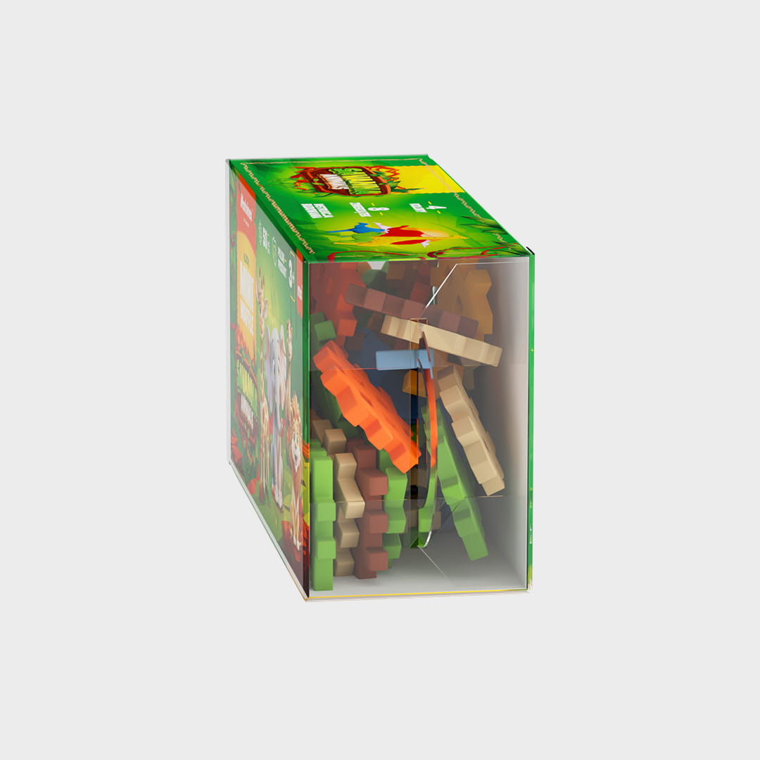 Mini Waffle - Animals SAWANNA 50 el. - obrazek 6
