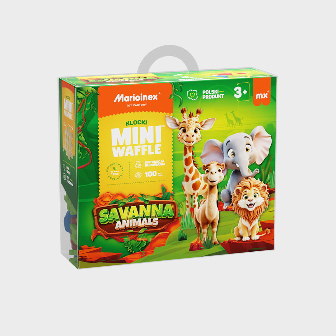 Mini Waffle - Animals SAWANNA 100 el.