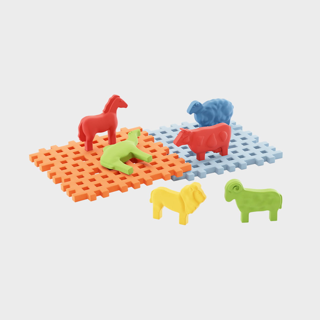 Mini Waffle - Animals + podstawy 8el. - obrazek 2