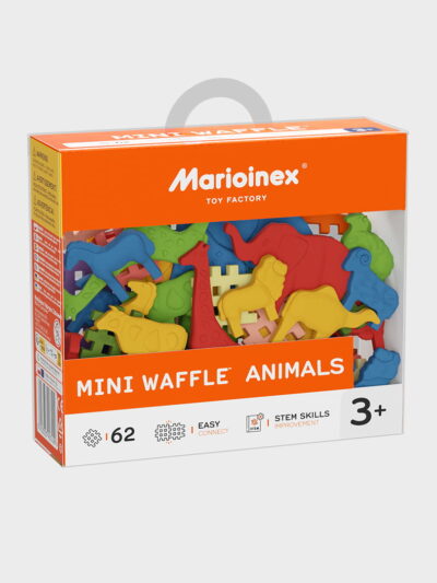 Mini Waffle - Animals 62 el.