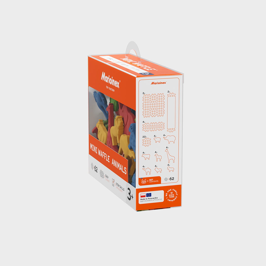 Mini Waffle - Animals 62 el. - obrazek 5