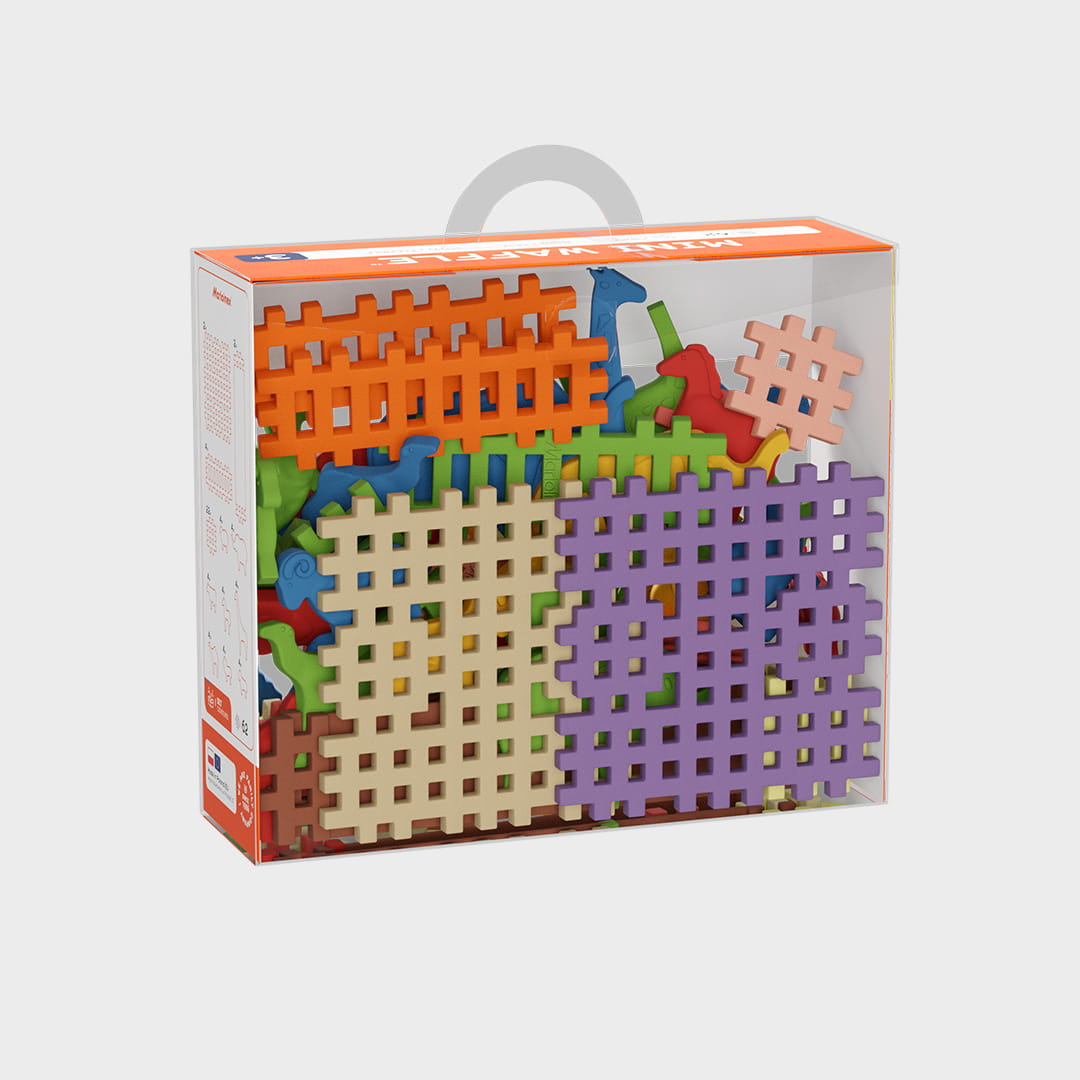Mini Waffle - Animals 62 el. - obrazek 4