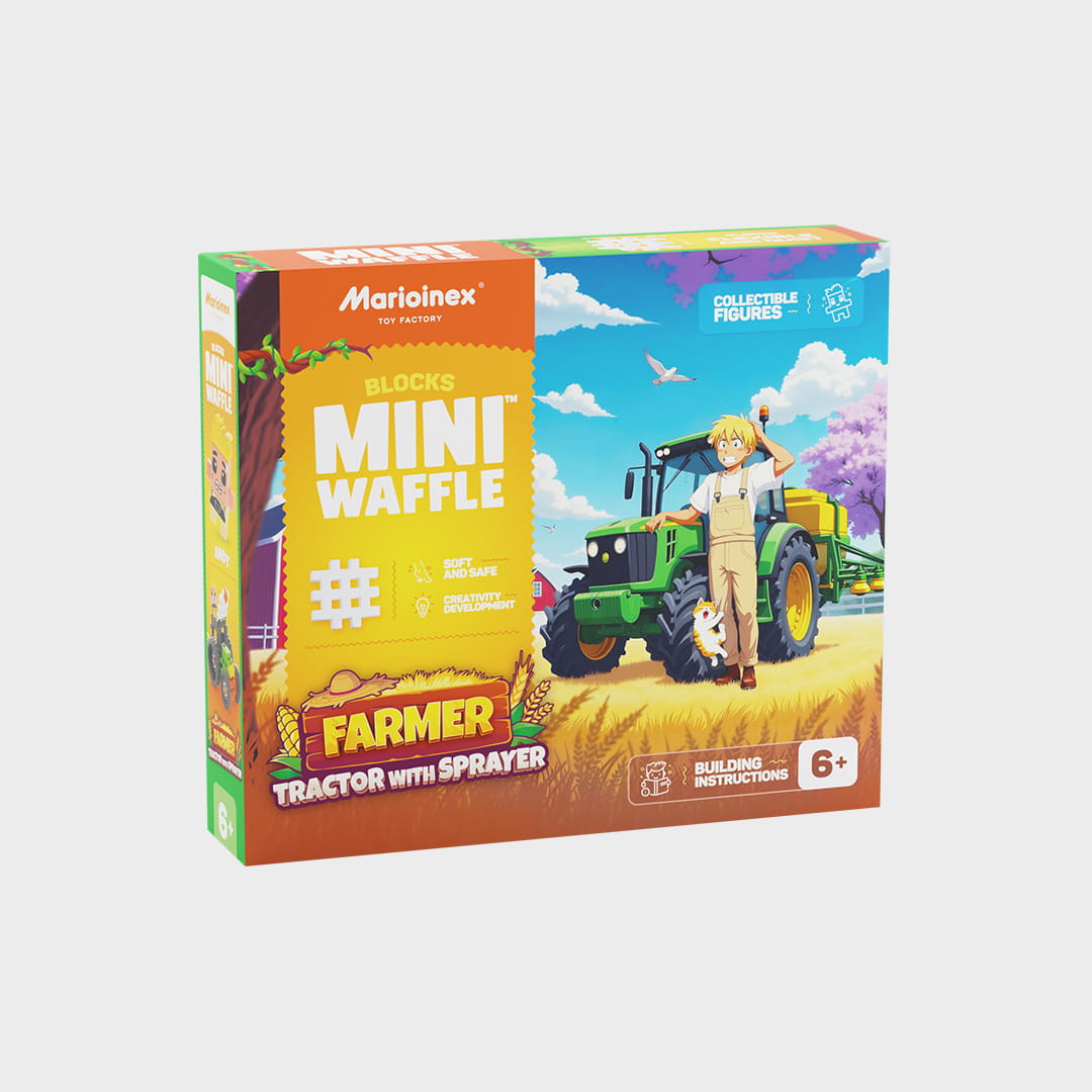 Mini Waffle - Farmer - Traktor z opryskiwaczem