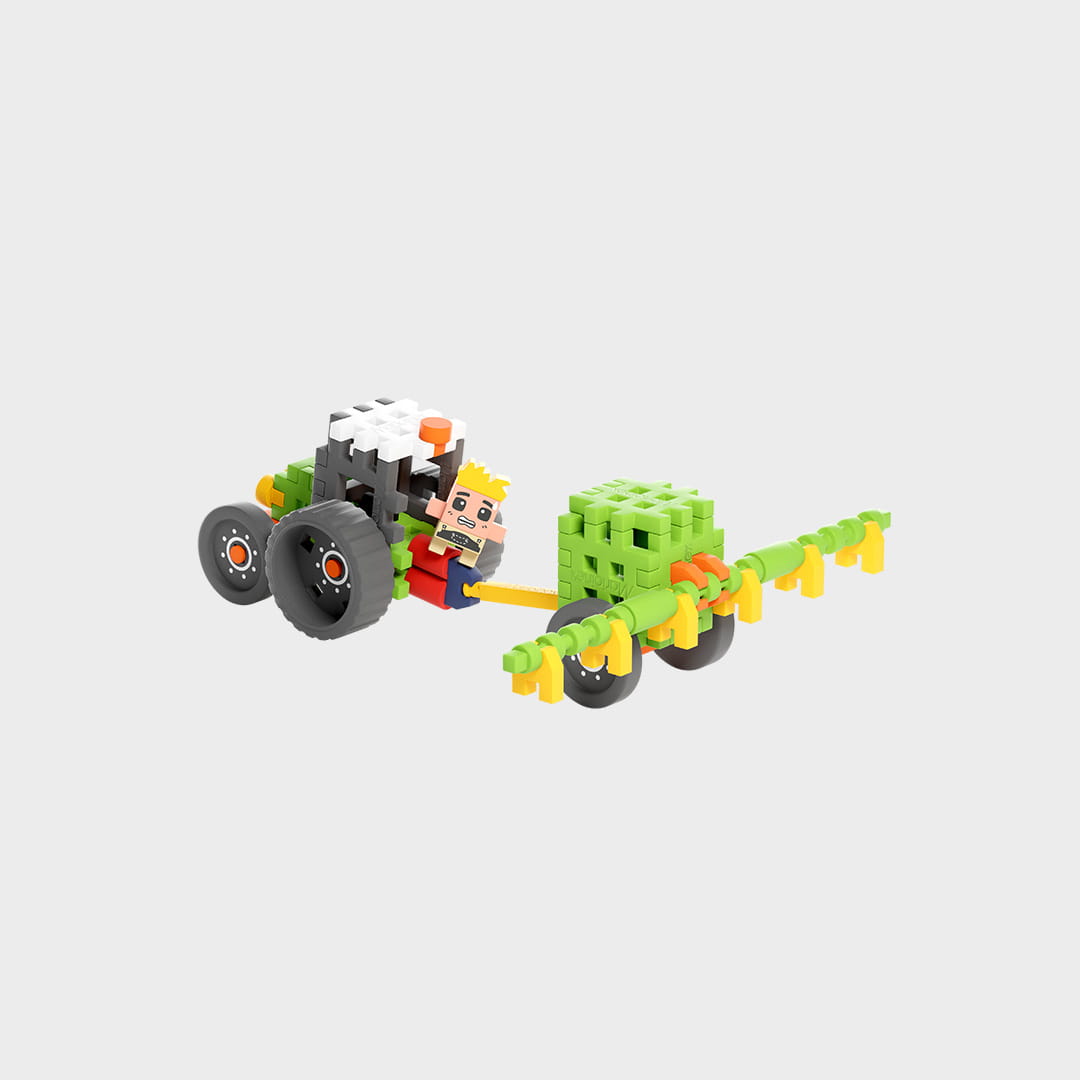 Mini Waffle - Farmer - Traktor z opryskiwaczem - obrazek 4