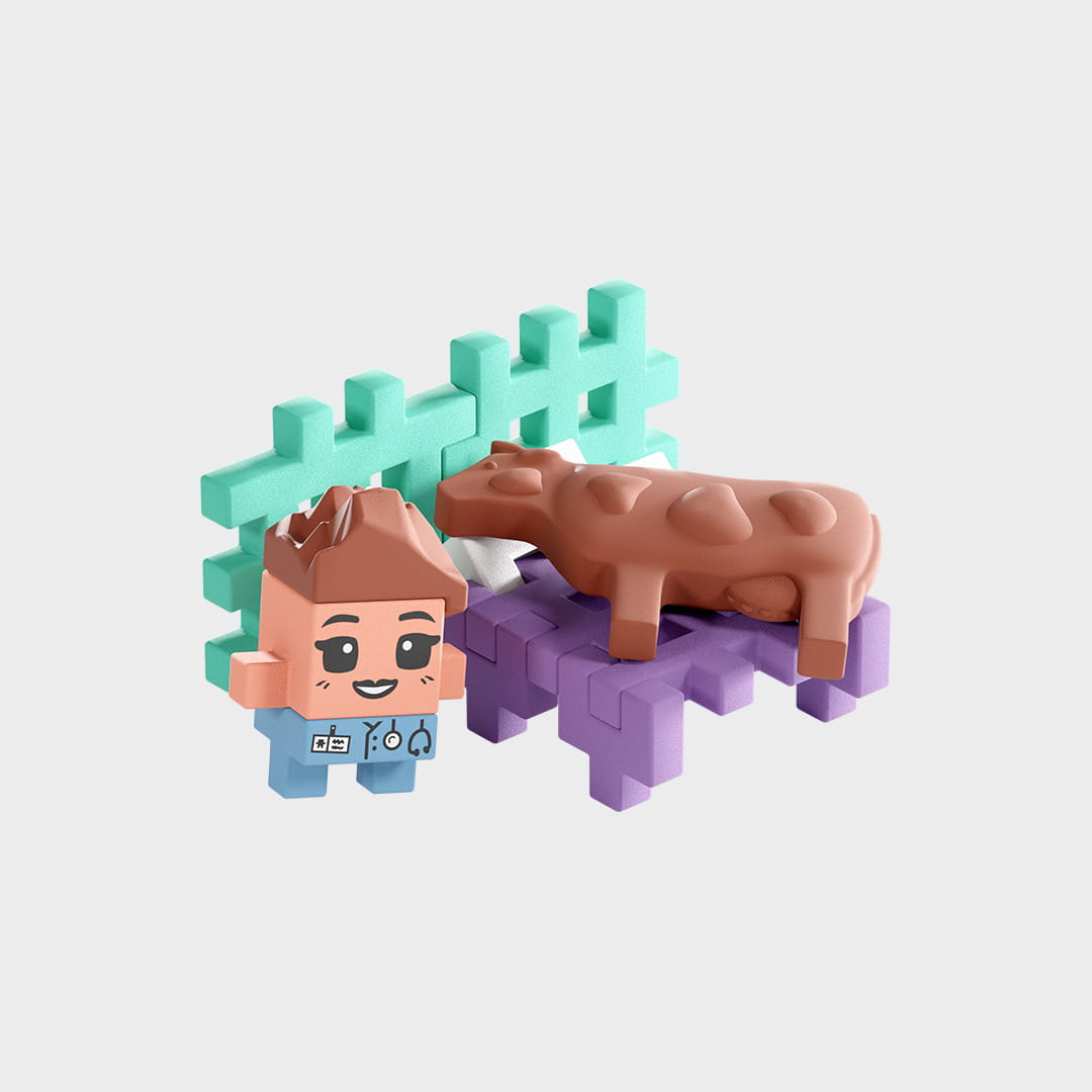 Mini Waffle - Farmer - Domek pani weterynarz - obrazek 5