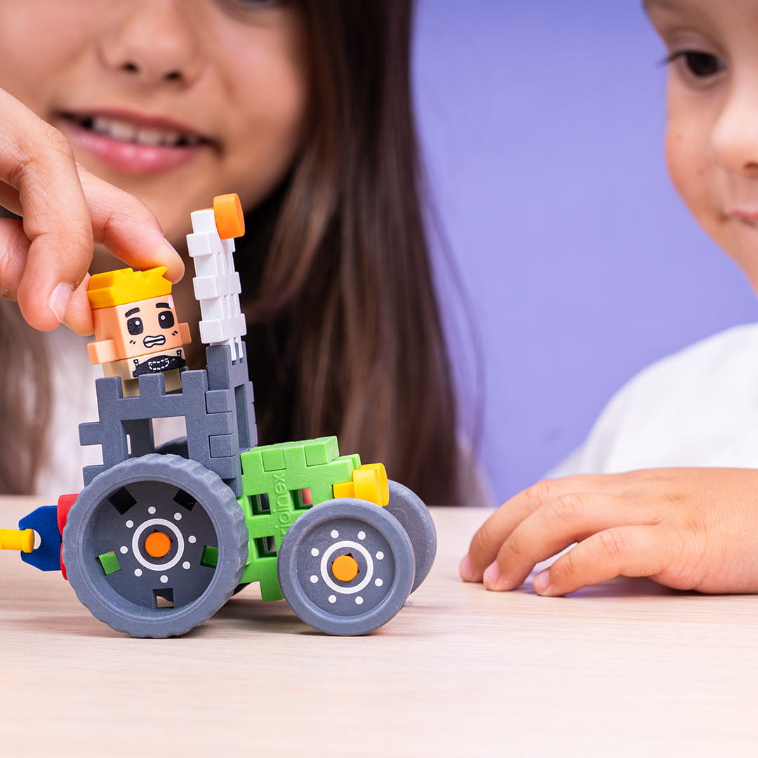 Mini Waffle - Farmer - Traktor z opryskiwaczem - obrazek 8