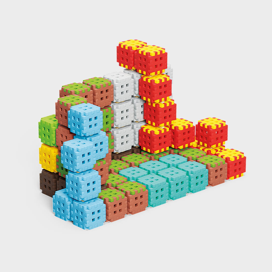 Mini Waffle Green Blocks 502 - obrazek 3