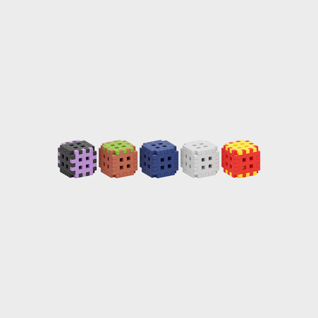 Mini Waffle Green Blocks 206 - obrazek 5
