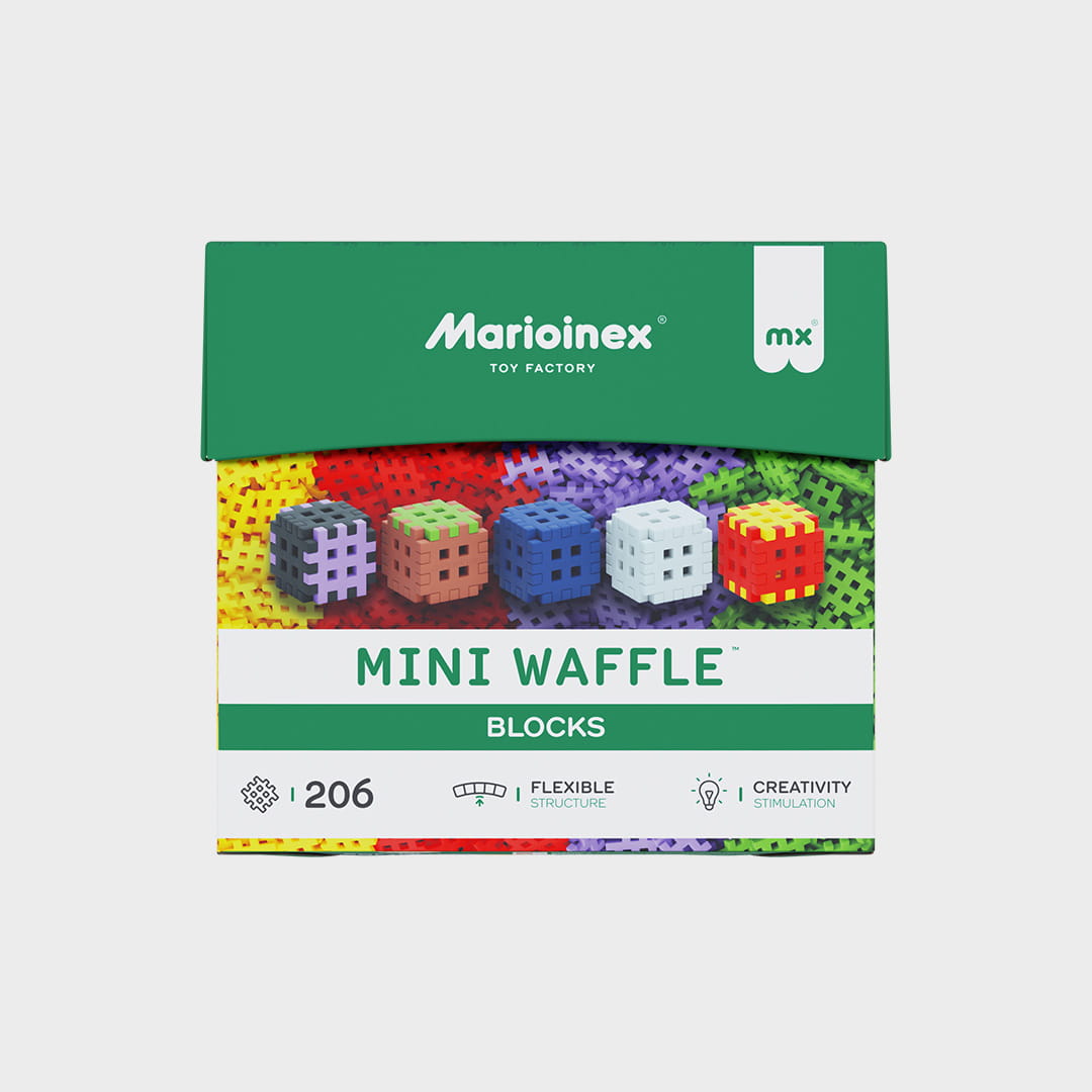 Mini Waffle Green Blocks 206 - obrazek 6
