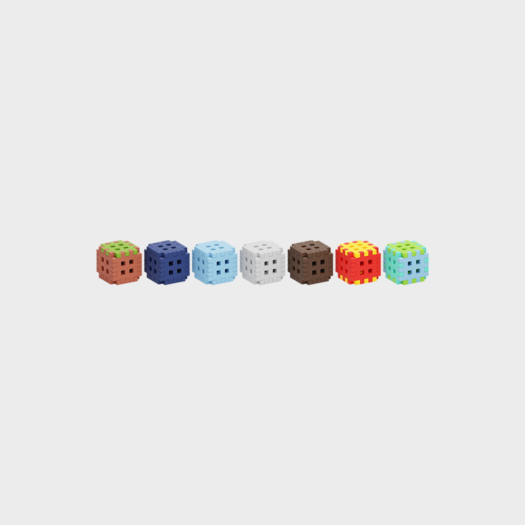 Mini Waffle Green Blocks 406 - obrazek 3
