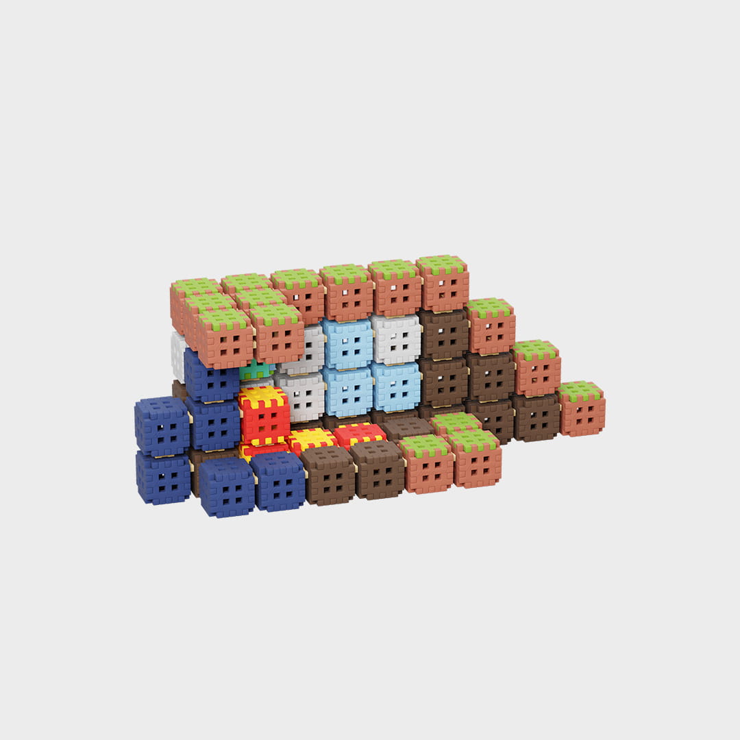 Mini Waffle Green Blocks 406 - obrazek 4