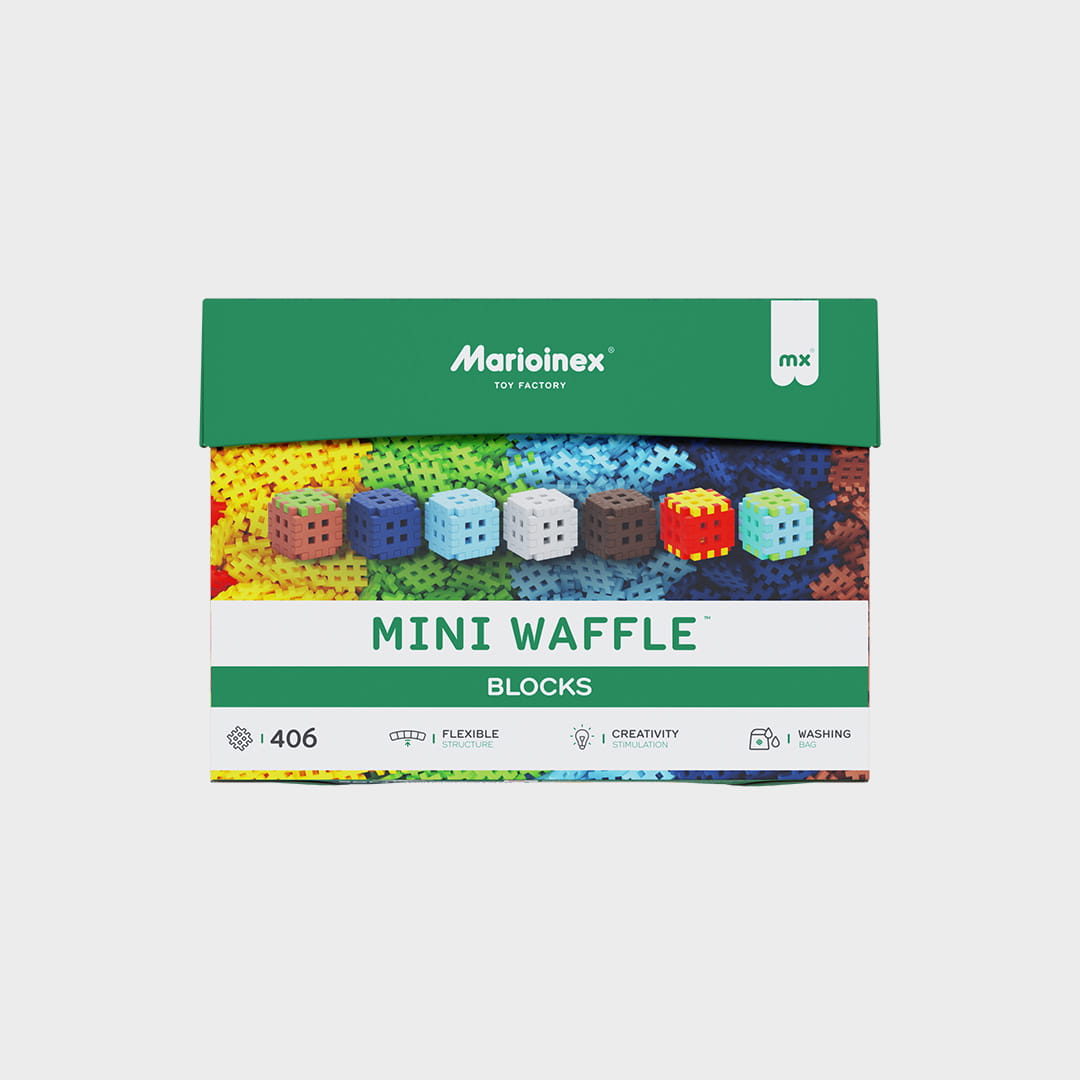 Mini Waffle Green Blocks 406 - obrazek 7