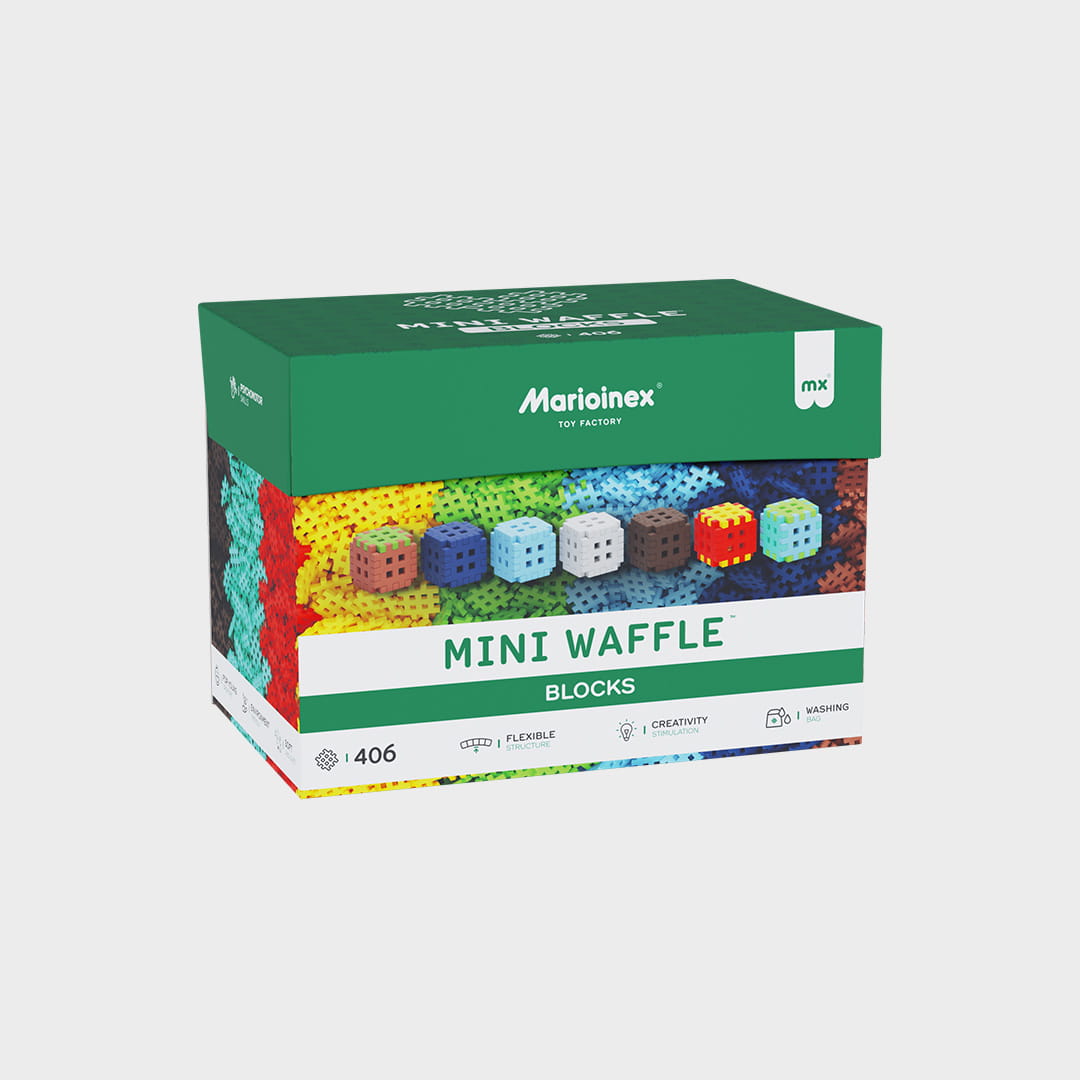 Mini Waffle Green Blocks 406