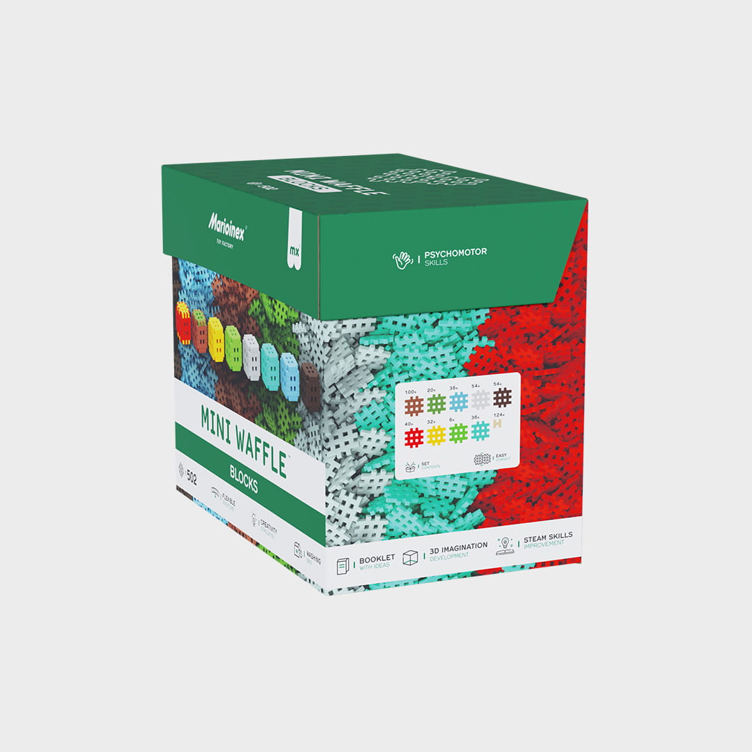 Mini Waffle Green Blocks 502 - obrazek 6