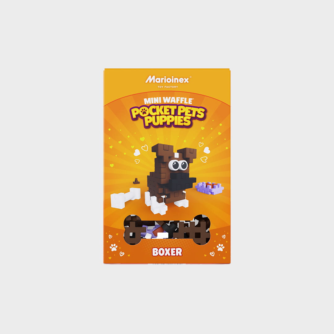 Mini Waffle - Pocket Pets Puppies - Bokser - obrazek 3