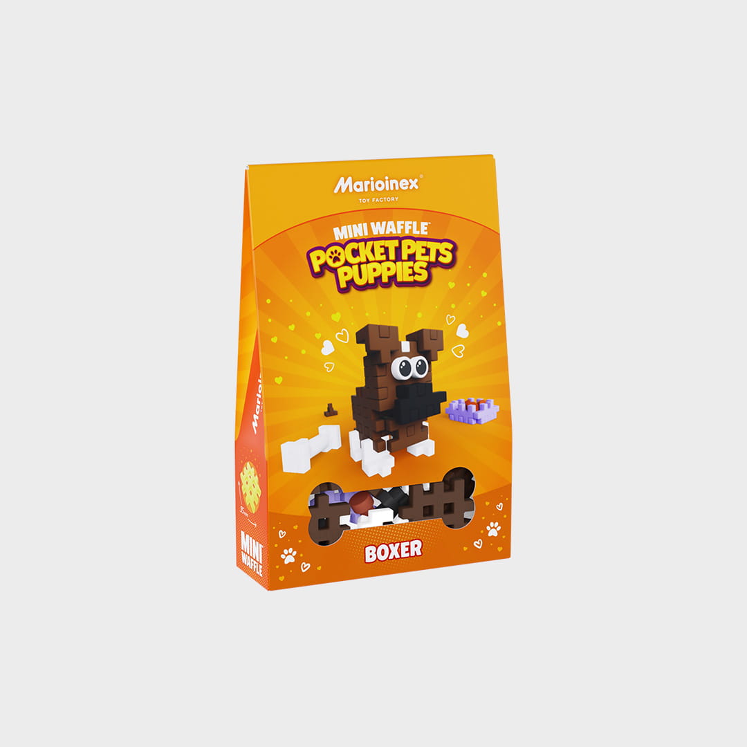 Mini Waffle - Pocket Pets Puppies - Bokser - obrazek 2