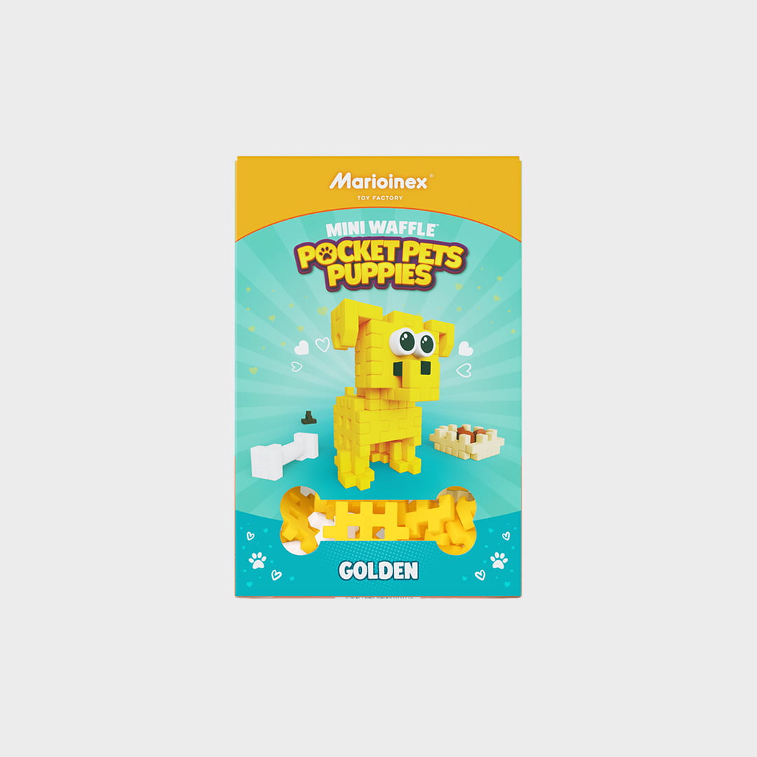 Mini Waffle - Pocket Pets Puppies - Golden - obrazek 3