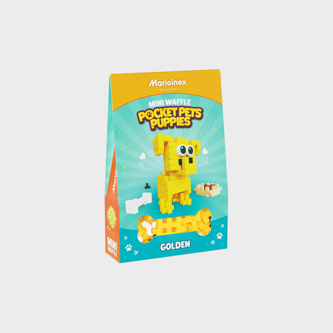 Mini Waffle - Pocket Pets Puppies - Golden - obrazek 2