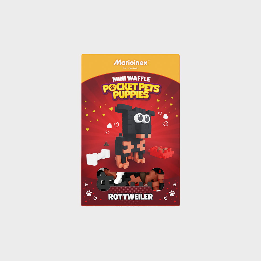 Mini Waffle - Pocket Pets Puppies - Rottweiler - obrazek 3