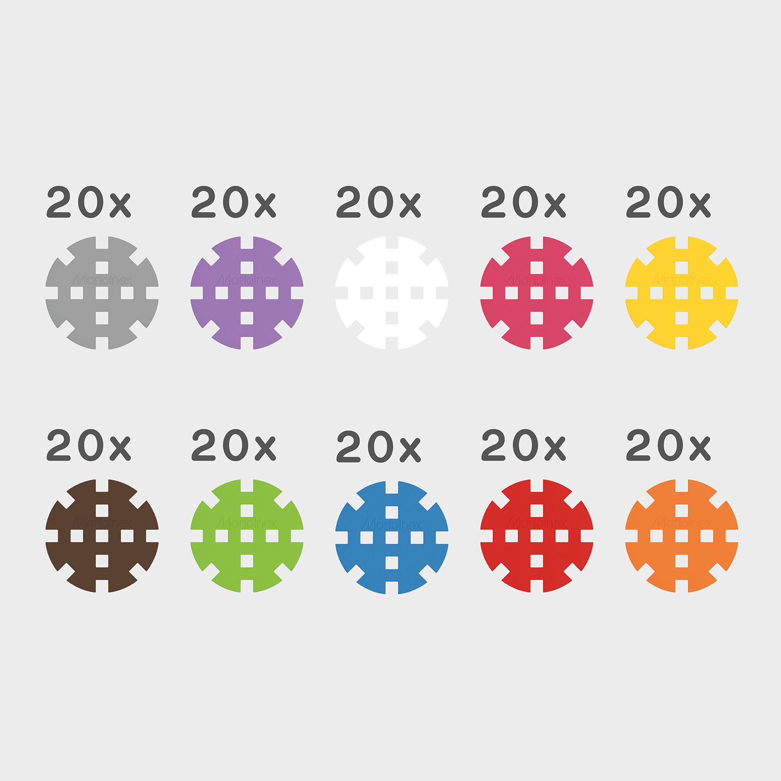 Mini Waffle Koła Konstrukcyjne 200 - obrazek 5