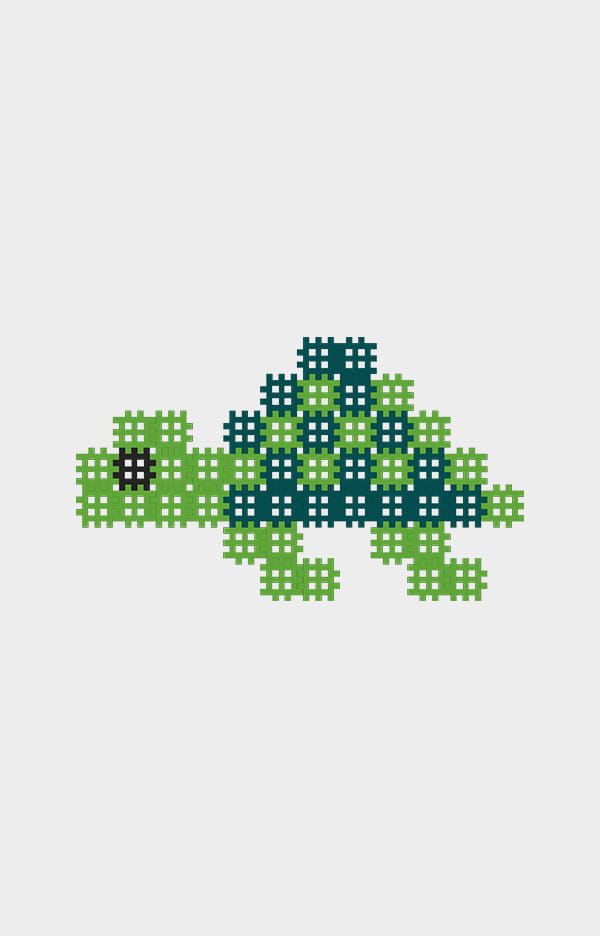 Micro Waffle 80 - Żółw - obrazek 2