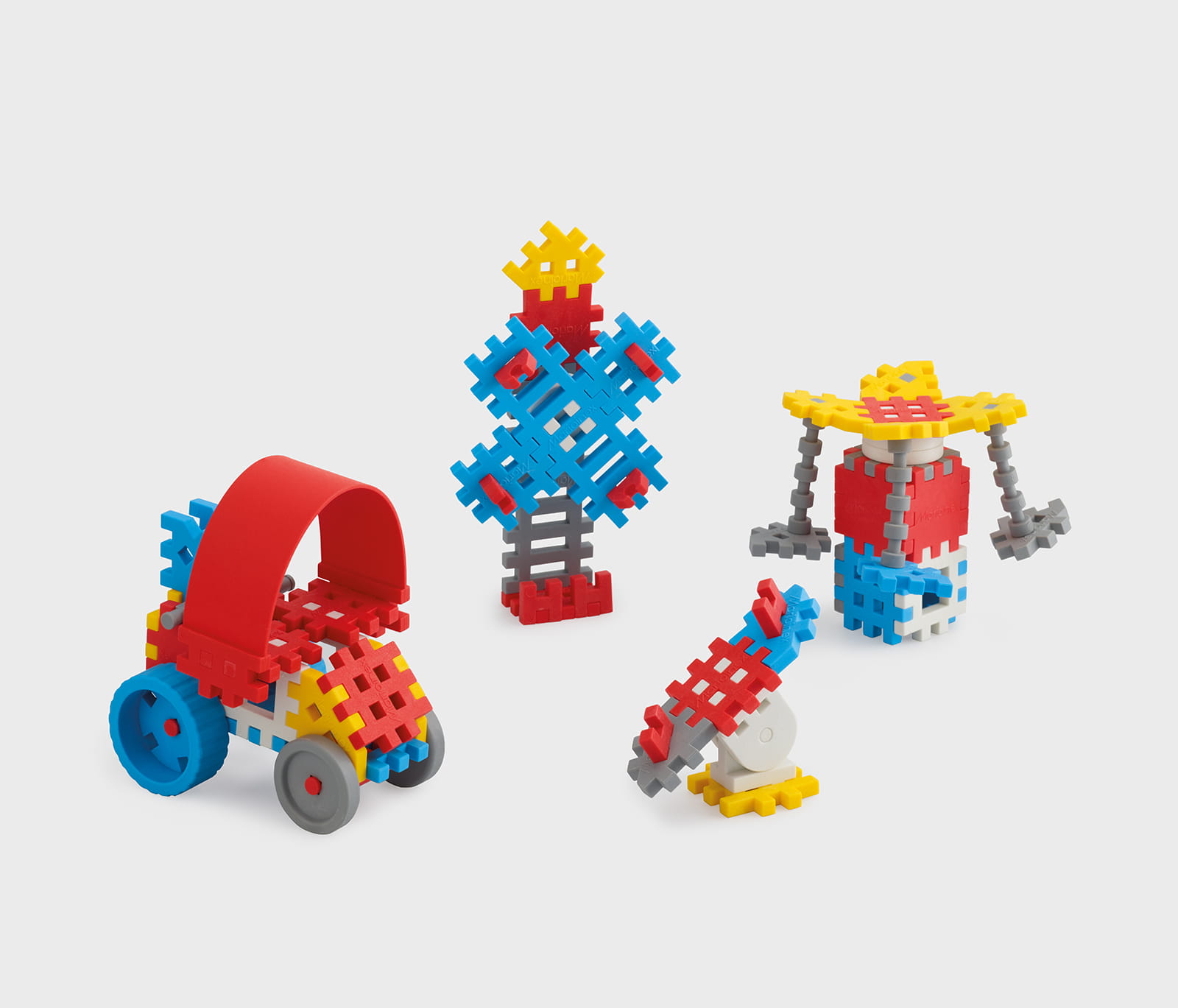Mini Waffle Konstruktor 70 niebieski - obrazek 3